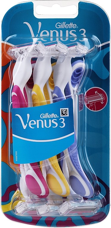 Набор одноразовых станков для бритья, 6 шт. - Gillette Venus Simply 3 Plus