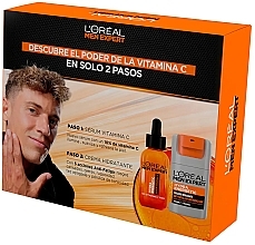 Набір - L'Oreal Paris Men Expert Hydra Energetic (f/ser/30ml + f/cr/50ml) — фото N2