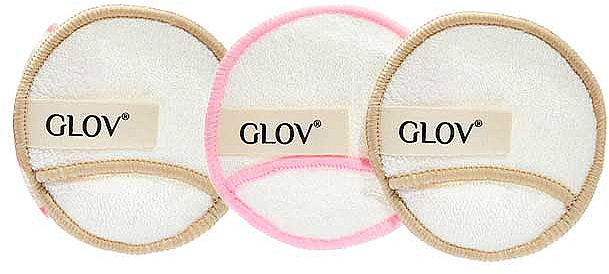 Косметические диски для снятия макияжа многократного использования, 3 шт. - Glov Moon Pads Pro — фото N2