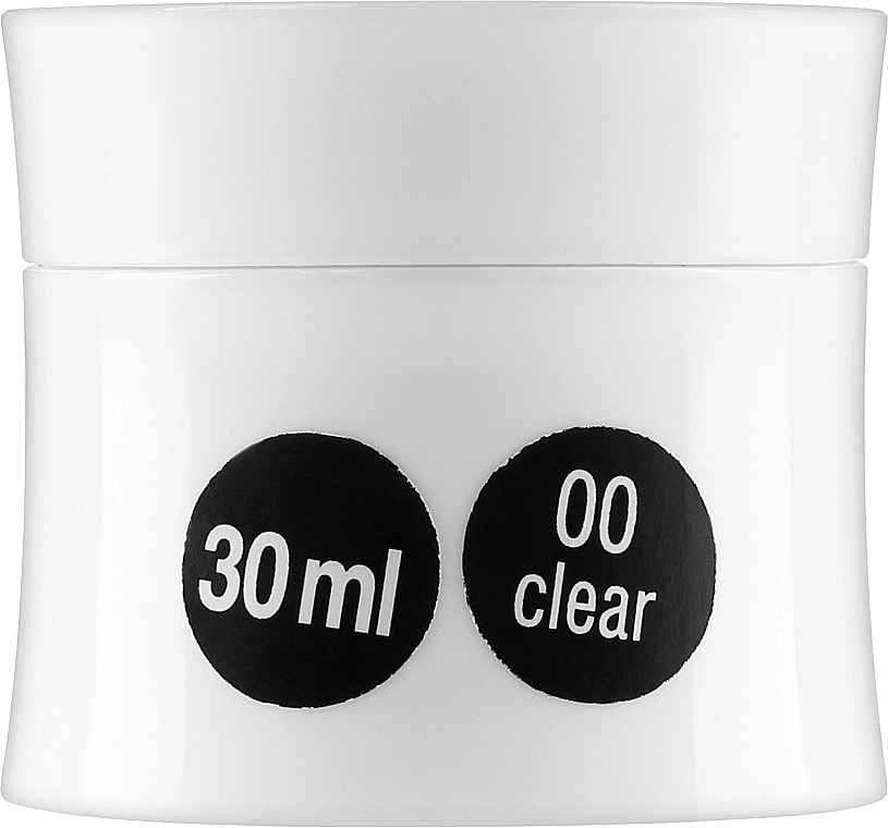 Строительный гель, прозрачный - Silver Fox Premium UV Gel 00 Clear — фото N2