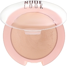 Пудра для обличчя - Golden Rose Nude Look Sheer Baked Powder — фото N1