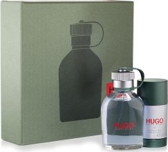 Парфумерія, косметика HUGO men - Набір (edt/100ml + deo-stick/75ml)