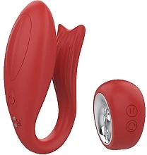Вибратор для пар, красный - Dream Toys Red Revolution Pandora  — фото N1