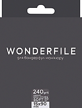 Клейові файли, 90/15 мм, 240 гріт - Wonderfile — фото N1