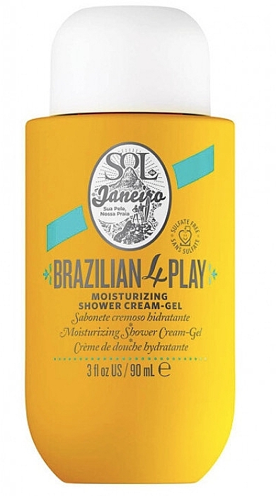 Крем-гель для душа - Sol de Janeiro Rio Brazilian 4 Play Moisturizing Shower Cream-Gel — фото N1