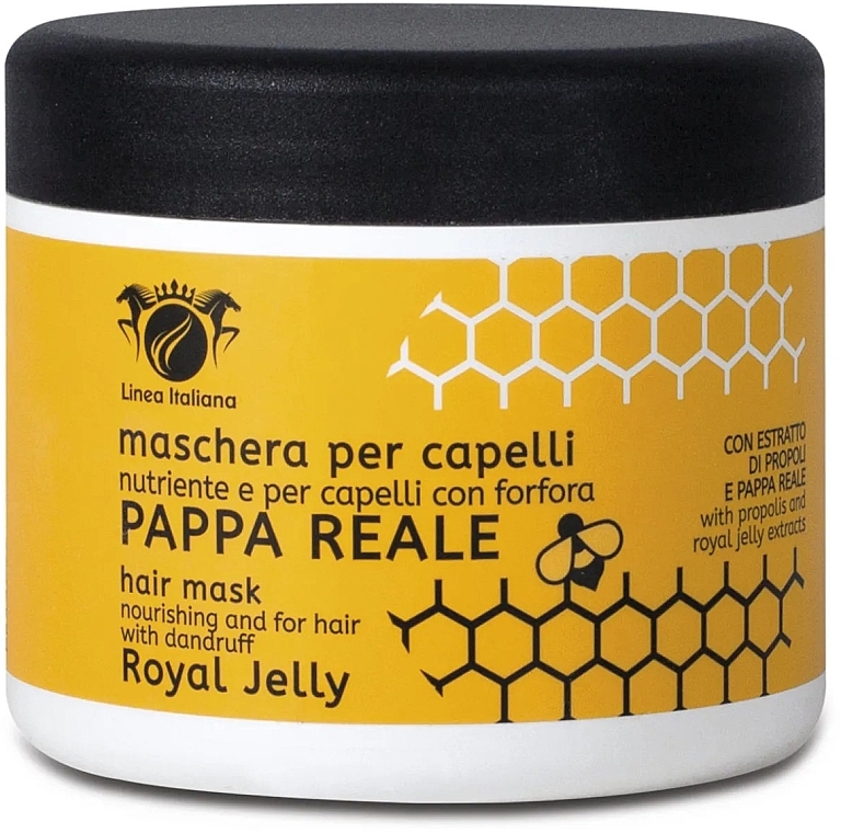 Маска для волос - Linea Italiana Royal Jelly Hair Mask — фото N1