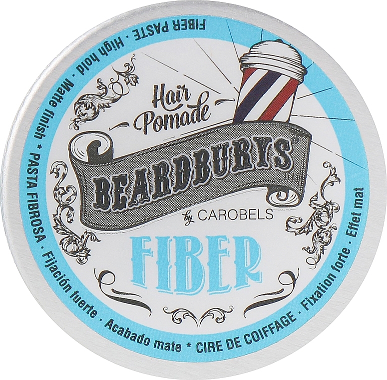 Паста для волос текстурирующая с волокнами - Beardburys Fiber Wax — фото N1