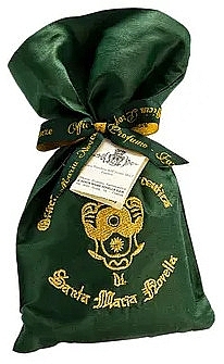 Santa Maria Novella Pot Pourri Embroidered Silk Bag Green - Ароматический мешочек — фото N1