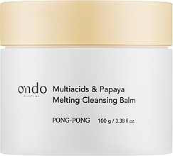 Бальзам для снятия макияжа - Ondo Beauty 36.5 Multiacids & Papaya Melting Cleansing Balm — фото N1