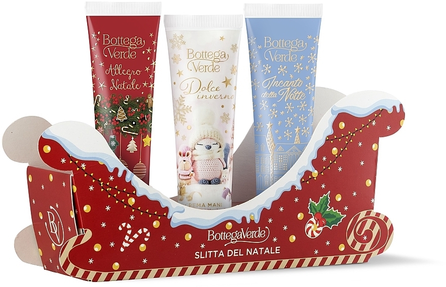 Набор - Bottega Verde Hand Cream Trio Set (h/cr/3x30ml) — фото N2