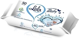 Духи, Парфюмерия, косметика Влажные салфетки, 99% воды, 50 шт. - Lula Baby