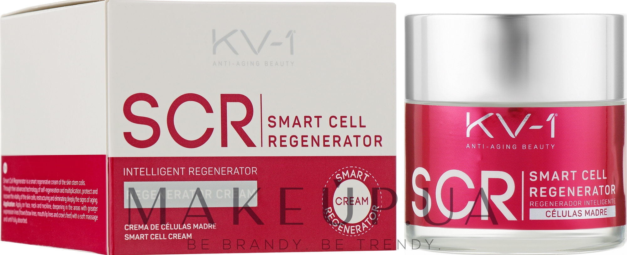 Восстанавливающий крем для лица со стволовыми клетками - KV-1 SCR Regenerating Cream with Stem Cells — фото 50ml