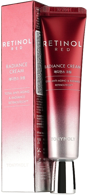 Крем для лица с ретинолом - Tony Moly Red Retinol Radiance Cream — фото N2