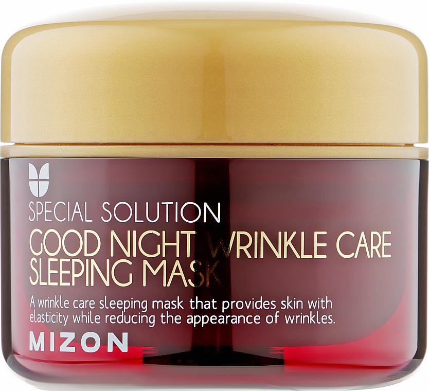 Ретинолова поживна нічна маска від зморшок - Mizon Good Night Wrinkle Care Sleeping Mask