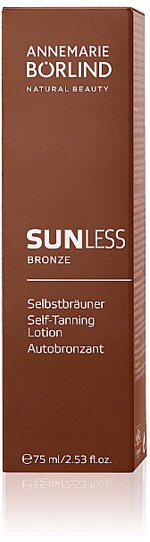Лосьон для автозагара - Annemarie Borlind Sunless Bronze Self-Tanning Lotion — фото N2