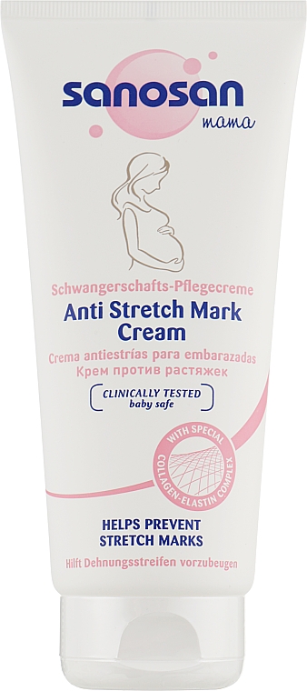 Крем от растяжек для беременных - Sanosan Mama Anti-Stretch Mark Cream