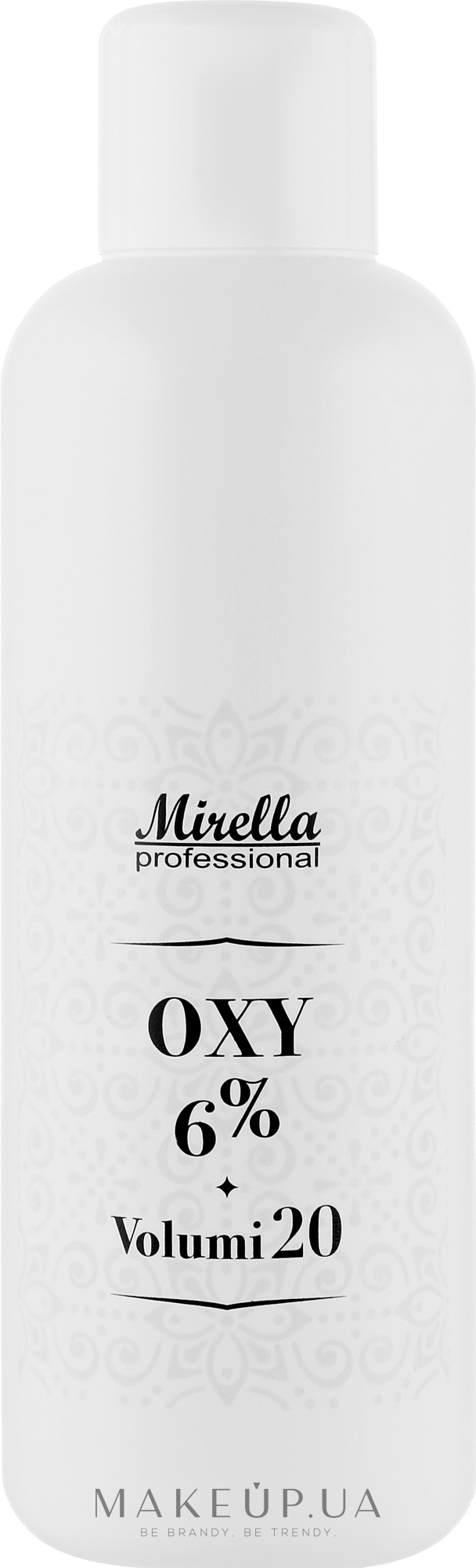 Универсальный окислитель 6% - Mirella Oxy Vol. 20 — фото 1000ml