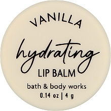 Парфумерія, косметика Бальзам для губ - Bath and Body Works Vanilla Hydrating Lip Balm