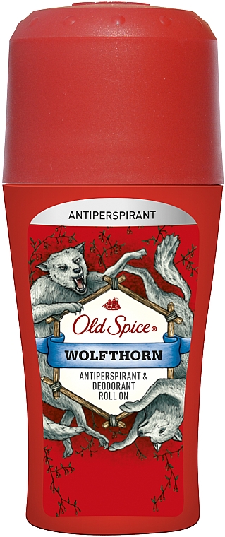 Шариковый дезодорант - Old Spice Wolfthorn Roll On Deodorant