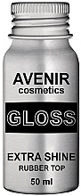 Топ для гель-лаку каучуковий, без липкого шару - Avenir Cosmetics Extra Shine Rubber Тор — фото N2