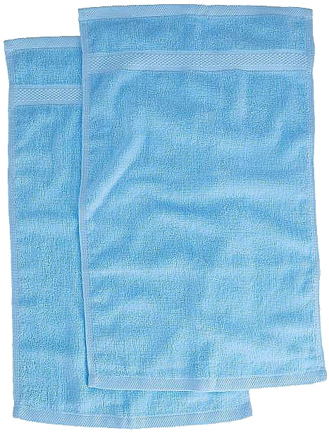 Полотенце для лица, голубые - Oriflame Arctic Ritual Towel Set — фото N2