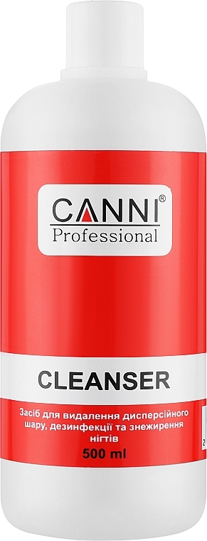 Засіб для видалення липкого шару, дезинфекції та знежирювання  - Canni Cleanser 3 in 1 — фото N4