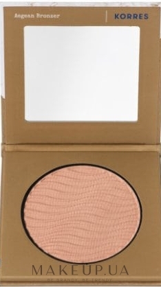 Пудра-бронзер для лица - Korres Aegean Bronzer Natural Tan Look Healthy Glow — фото Light