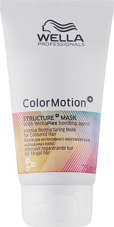 Маска для інтенсивного відновлення фарбованого волосся - Wella Professionals Color Motion+ Structure Mask — фото N1
