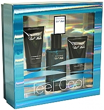 Духи, Парфюмерия, косметика Davidoff Cool Water - Набор (edt/75ml + sh/gel/50ml + ash/balm/50ml)