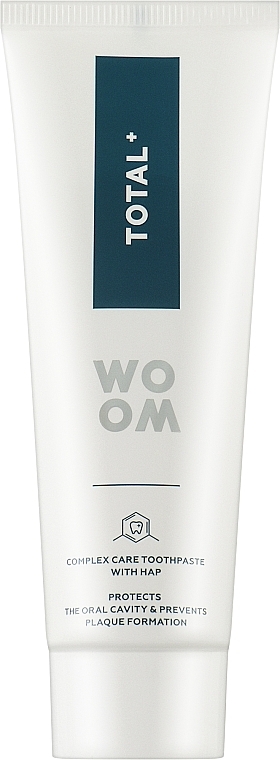 Зубна паста для комплексного догляду за порожниною рота - Woom Total+ Comprehensive Care Toothpaste — фото N1