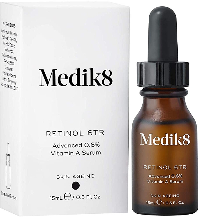 Нічна сироватка з ретинолом, 0.6% - Medik8 Retinol 6 TR Advanced Night Serum — фото N1