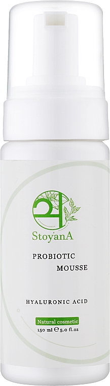 Увлажняющий мусс с гиалуроновой кислотой и пробиотиком - StoyanA Probiotic & Hyaluronic Acid Mousse — фото N1