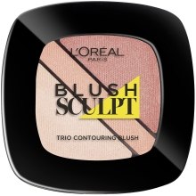 Духи, Парфюмерия, косметика Румяна для лица - L'Oreal Paris Infallible Blush Sculpt Trio