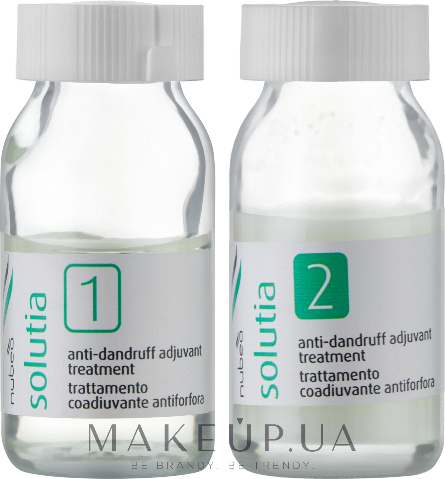 Терапія-ампули для волосся проти лупи - Nubea Solutia Anti-Dandruff Adjuvant Treatment Vial — фото 12x9ml