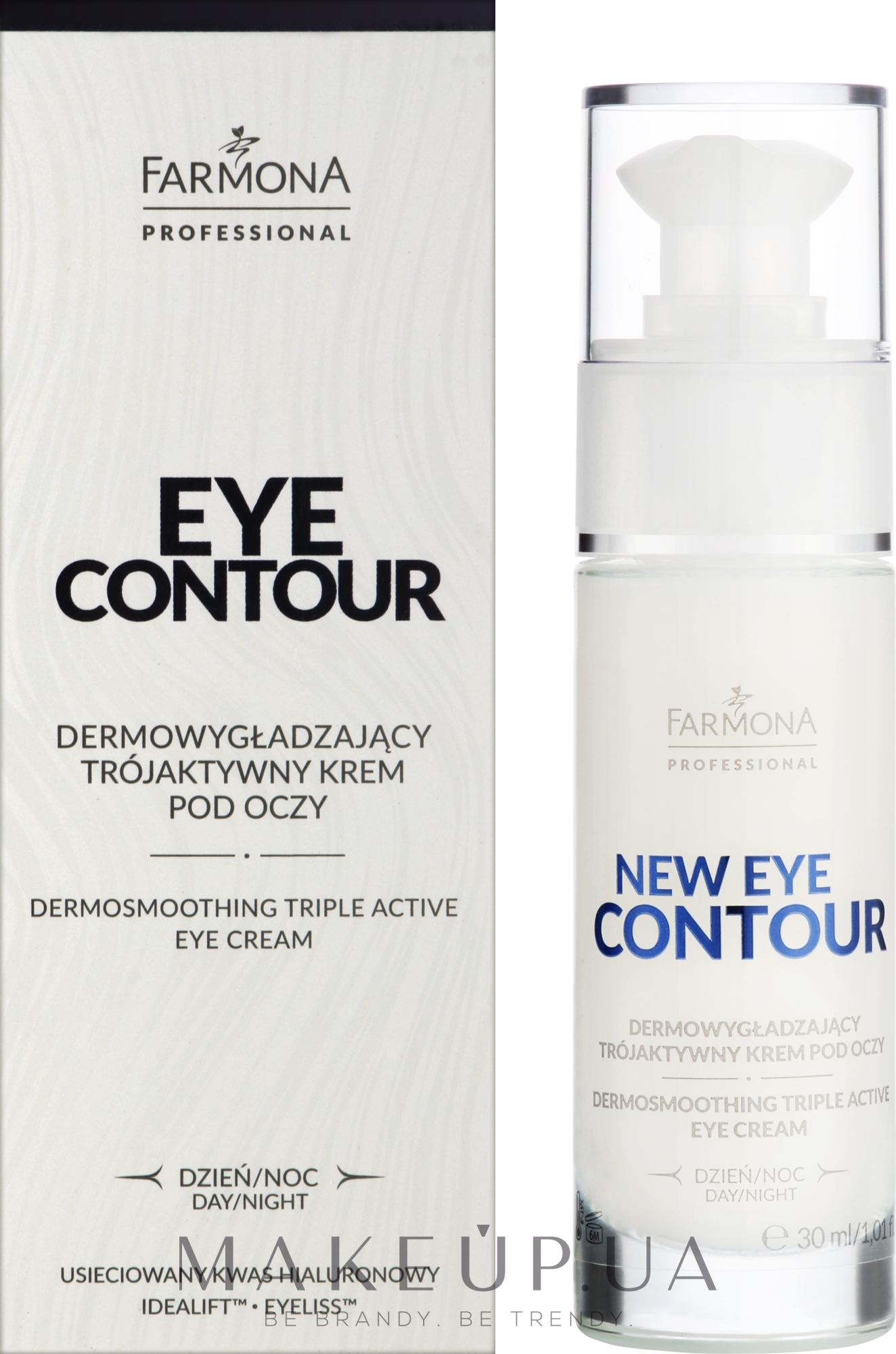 Триактивный крем для кожи вокруг глаз - Farmona Professional Eye Contour Triple Active Cream — фото 30ml
