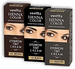 Крем-краска для бровей - Venita Henna Color Eyebrow Tint Cream — фото N3