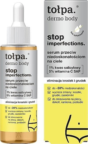 Гель-сыворотка против несовершенств с салициловой кислотой - Tolpa Dermo Body Stop Imperfections Serum — фото N1