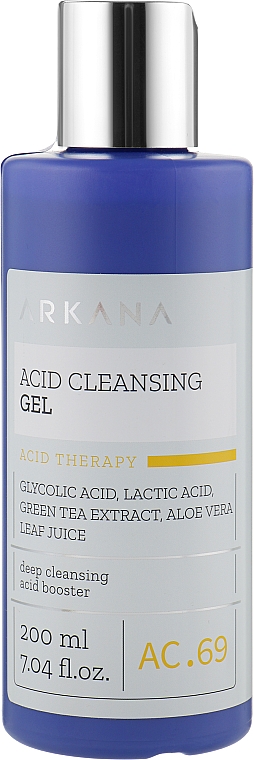 Кислотный очищающий гель - Arkana Acid Cleansing Gel — фото N1