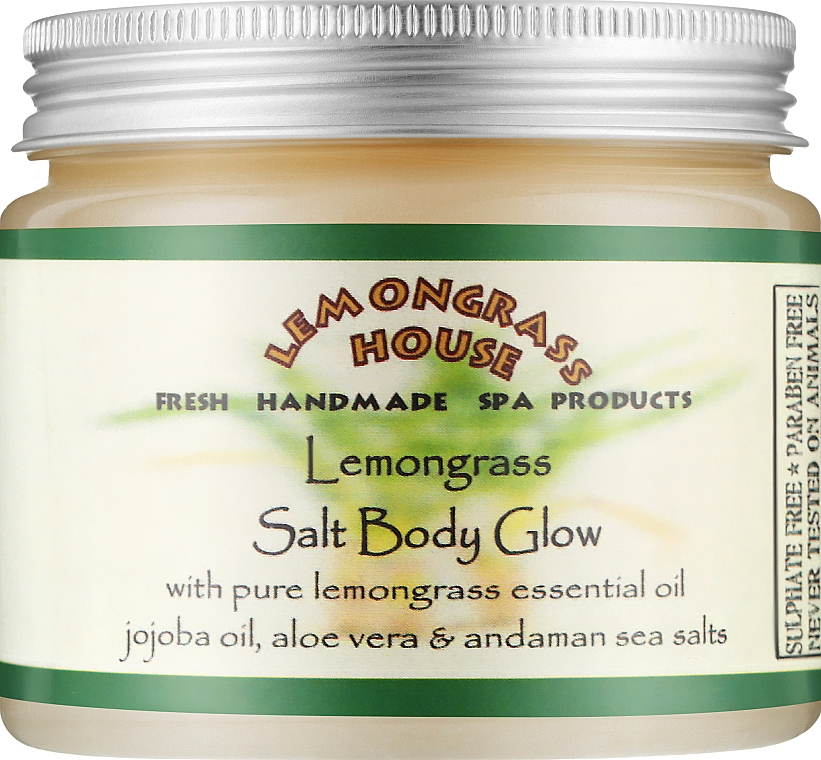 Солевой пилинг "Лемонграсс" - Lemongrass House Lemongrass Salt Body Glow
