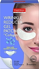 Парфумерія, косметика Гелеві патчі проти зморщок під очі - Purederm Wrinkle Reducer Gel Patches