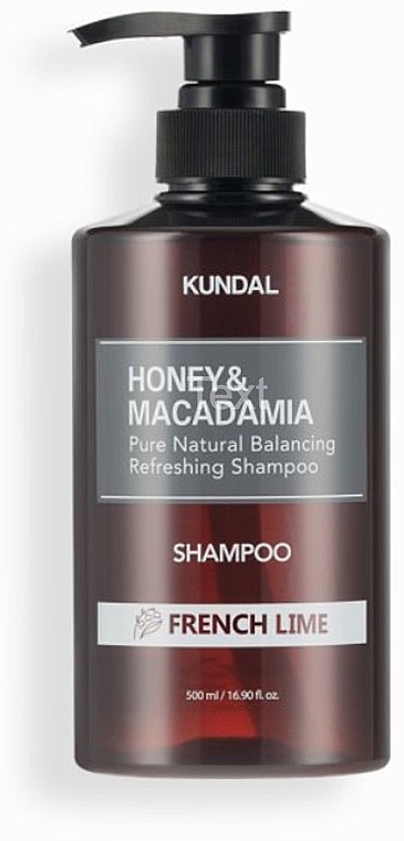 Шампунь для волос "French Lime" - Kundal Honey & Macadamia Shampoo — фото N1