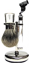 Духи, Парфюмерия, косметика Набор для бритья, 1316-14 - Rainer Dittmar (shaving/brush/1piecs + razor/1piecs + stand)