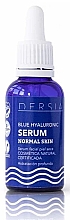 Парфумерія, косметика Сироватка для обличчя - Dersia Blue Hyaluronic Serum