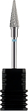 Парфумерія, косметика Фреза твердосплавна синя"Конус", діаметр 5 мм, довжина 14 мм - Divia DF101-50-B