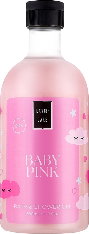 Гель для душу із запахом дитячої пудри - Lavish Care Shower Gel Baby Powder — фото N1
