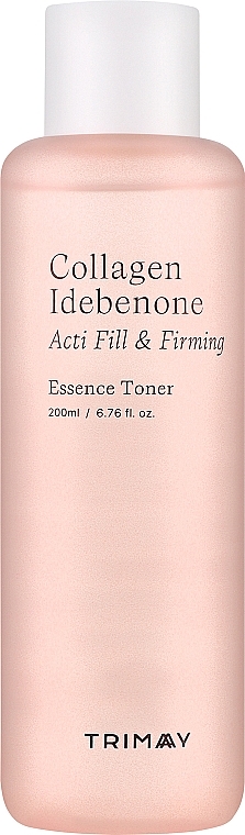 Укрепляющий тонер-эссенция с коллагеном - Trimay Collagen Idebenone Acti Fill & Firming Dual Essence Toner — фото N1