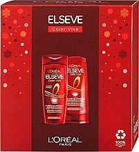 Духи, Парфюмерия, косметика Набор - L'Oreal Paris Elseve Color Vive Set (shm/250ml + balm/200ml)