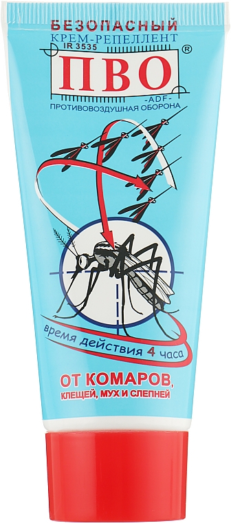 Крем-репеллент от комаров, клещей, мух и слепней - Фитодоктор ПВО — фото N3