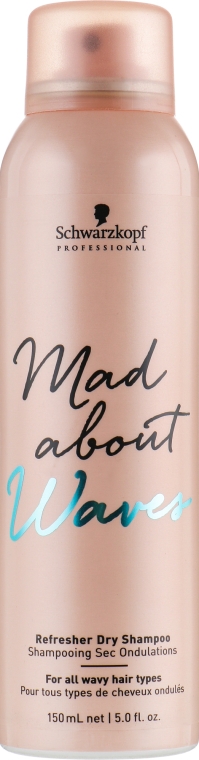 Сухой шампунь - Schwarzkopf Professional Mad About Waves Refresher Dry Shampoo