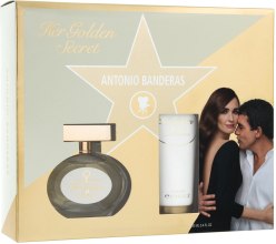 Духи, Парфюмерия, косметика Antonio Banderas Her Golden Secret - Набор (edt 50ml + b/lot 100ml)